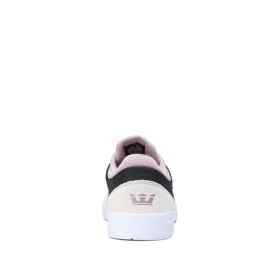 Supra Womens SAINT Low Top Shoes Bone/Black/white | US-21236